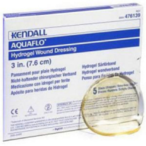 Cardinal Health 8884476154 - Hydrogel Dressing Kendall™ 4-3/4 Inch Diameter Circle NonSterile