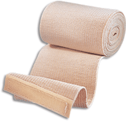 3M 207604 - Elastic Bandage 3M™ ACE™ 4 Inch X 5.3 Foot Standard Compression Single Hook and Loop Closure Tan NonSterile