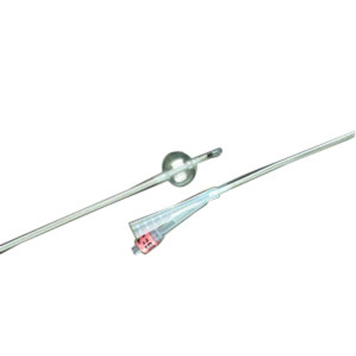 Bard 1758SI12 - Foley Catheter Lubri-Sil® 2-Way Standard Tip 5 cc Balloon 12 Fr. Antimicrobial Hydrogel Coated Silicone