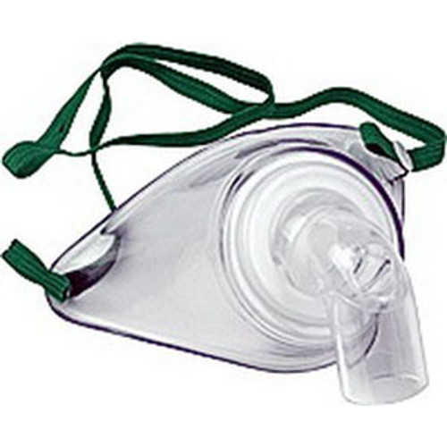 Tracheostomy Mask B&F Medical Collar Style Adult One Size Fits Most Adjustable Head Strap