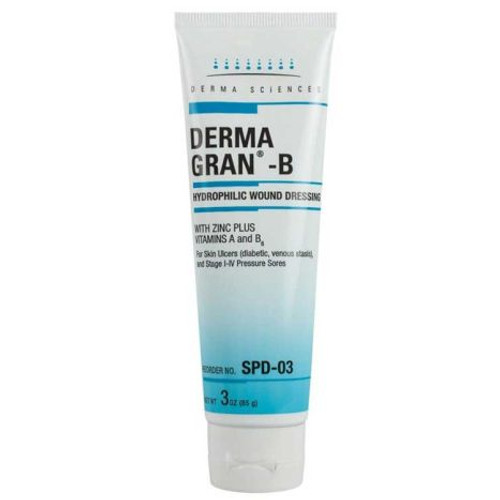 Gentell SPD-03 - Hydrophilic Wound Dressing Dermagran® B 3 oz. tube NonSterile