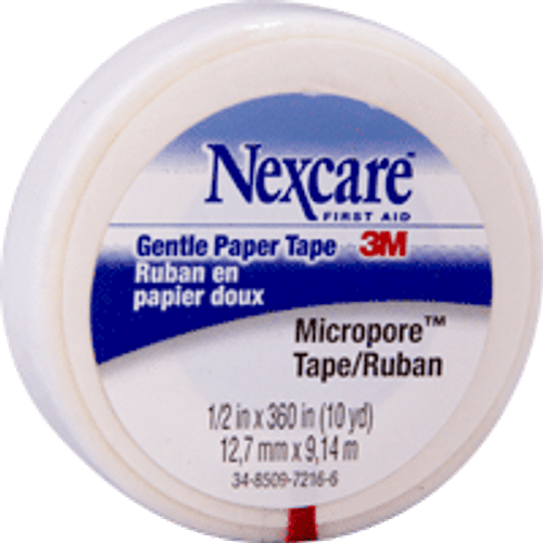 Nexcare Gentle Paper First Aid Tape, 782, 2 in x 10 yd 56655 Industrial 3M  Products & Supplies