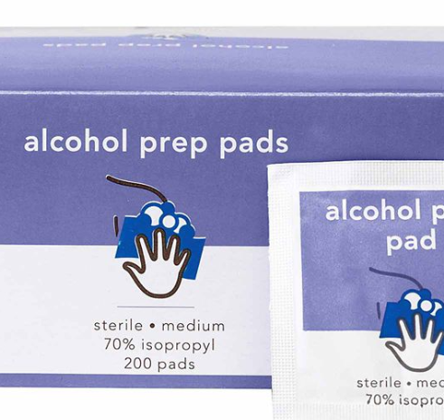 Cardinal Health MW-APL - Alcohol Prep Pad Cardinal Health 70% Strength Isopropyl Alcohol Individual Packet Large Sterile