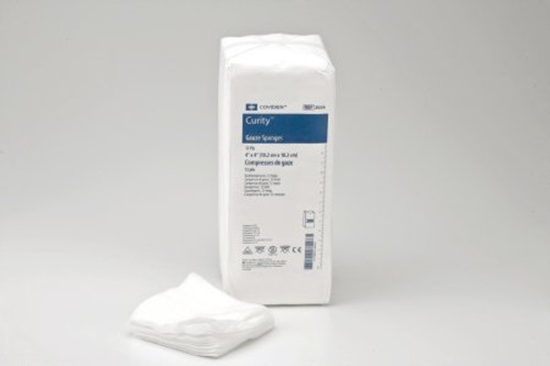 Cardinal Health 2634- - USP Type VII Gauze Sponge Curity™ Cotton 12-Ply 4 X 4 Inch Square NonSterile