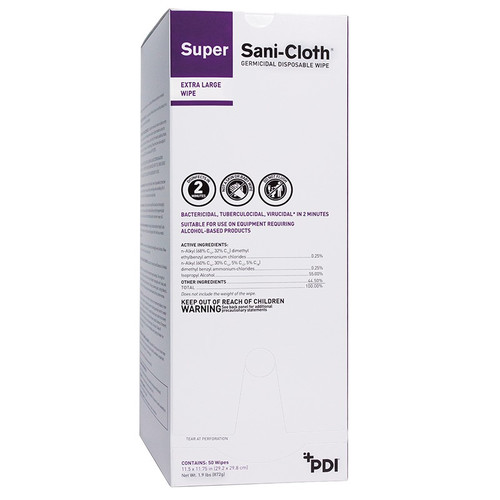 PDI U87295 - Sani-Cloth Foil Packets 50/Box