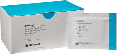 Coloplast 120115 - Adhesive Remover Brava™ Wipe 30 per Box