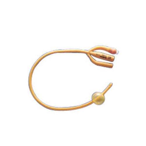 Teleflex 183430160 - Foley Catheter Rusch Gold® 3-Way Standard Tip 30 cc Balloon 16 Fr. Silicone Coated Latex