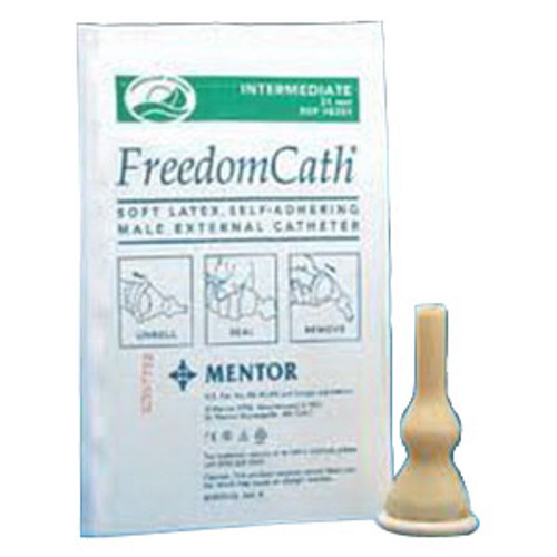 Coloplast 8000 - Freedom Cath Latex Self-Adhering Male External Catheter, 23 mm