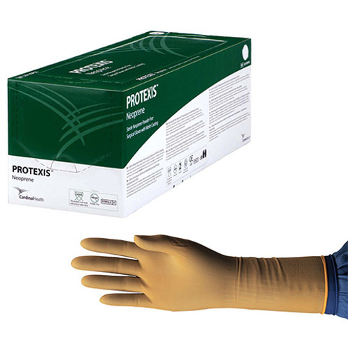 Cardinal Health 2D73DP90 - Protexis Neoprene Surgical Glove, Powder-Free, Sterile, Size 9.0