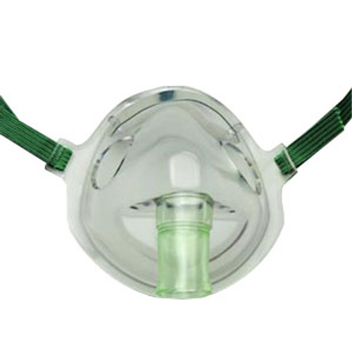 Vyaire 1206 - Aerosol Mask AirLife® Under the Chin Style Adult One Size Fits Most Adjustable Head Strap