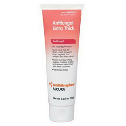 Smith & Nephew 59432900 - Antifungal Secura™ 2% Strength Cream 3-1/4 oz. Tube