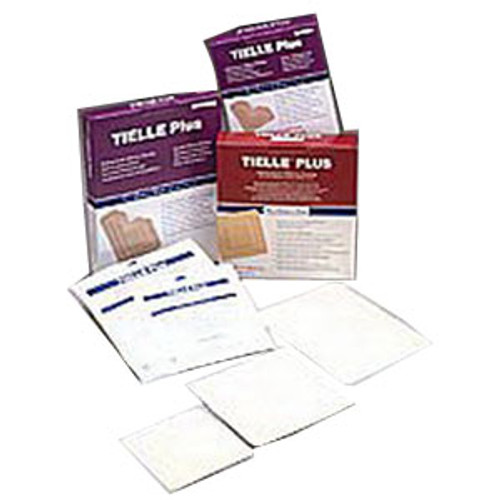 3M MTP505 - Foam Dressing TIELLE™ Plus 5-7/8 X 5-7/8 Inch With Border Adhesive Square