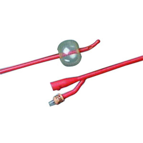 Bard 0103SI20 - Foley Catheter Bardex® I.C. 2-Way Coude Tip 30 cc Balloon 20 Fr. Silver Hydrogel Coated Latex