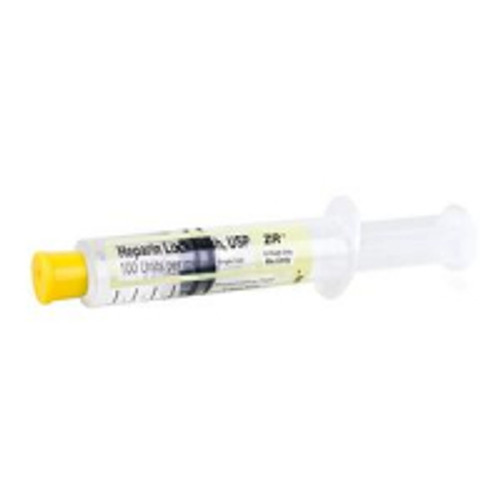 Heparin Pre-Filled Catheter Flush Syringe 100u 5 To 10 Ml