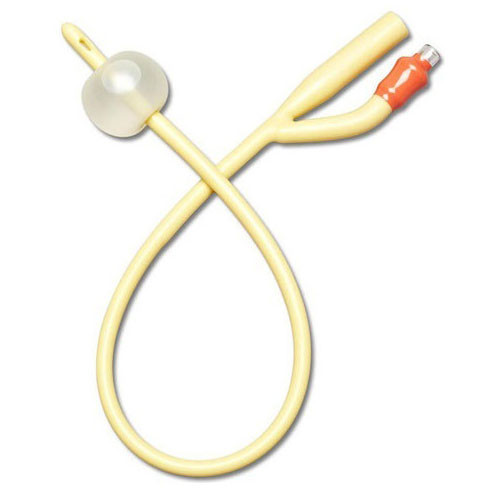 Coloplast AA6414 - Foley Catheter Folysil® 2-Way Open Tip 10 cc Balloon 14 Fr. Silicone
