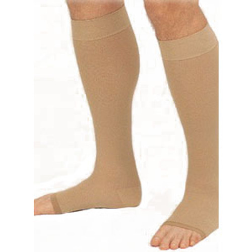 BSN 119735 - Jobst Ultrasheer Knee High, 20-30, Open Toe, X-Large, Full  Calf, Classic Black