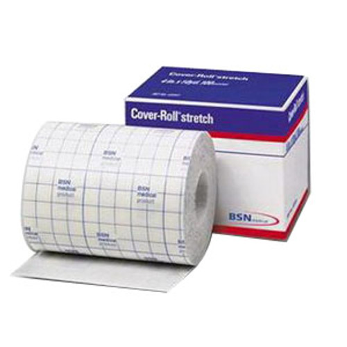 BSN 45549 - Dressing Retention Tape with Liner Cover-Roll® Stretch Nonwoven Polyester 6 Inch X 2 Yard White NonSterile