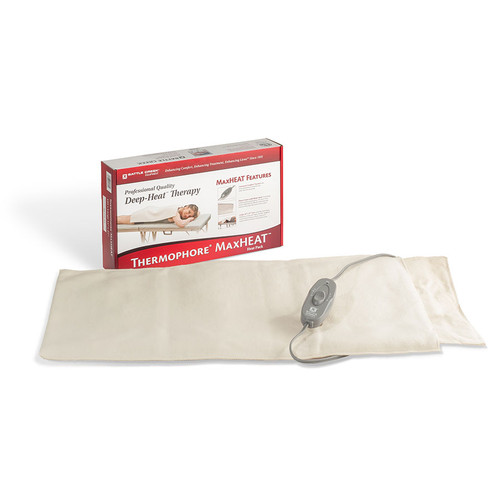 Battle Creek 155 - Moist Heating Pad Thermophore® MaxHEAT™ Back / Hip / Leg / Shoulders Large Cotton Blend Cover Reusable