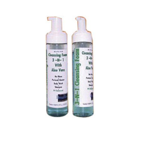 Dermarite 190 - Rinse-Free Body Wash DermaRite® 3-N-1™ Foaming 7.5 oz. Pump Bottle Mild Scent