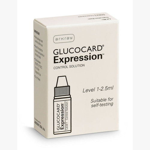 Arkray Usa 570005 - Diabetes Management Test Control Solution Glucocard® Expression™ Blood Glucose Level 1 1 X 2.5 mL