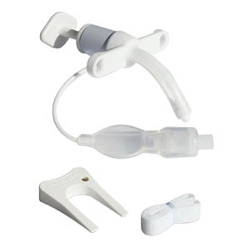 Smiths Medical 67P035 - Tracheostomy Tube Bivona® TTS™ V Neck Flange Size 5.3 Cuffed Pediatric