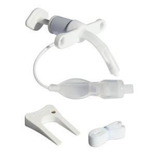 Smiths Medical 67P040 - Tracheostomy Tube Bivona® TTS™ V Neck Flange Size 6 Cuffed Pediatric