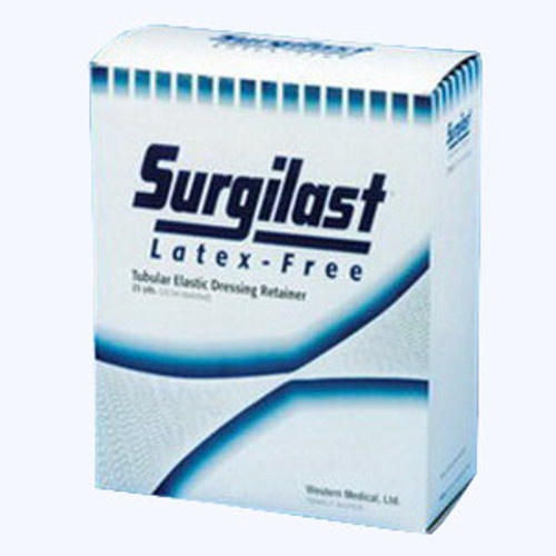Gentell GL-LF2507 - Elastic Net Retainer Dressing Surgilast® Tubular Elastic 25 Yard Size 7 White Small Chest / Back / Perineum / Axilla NonSterile