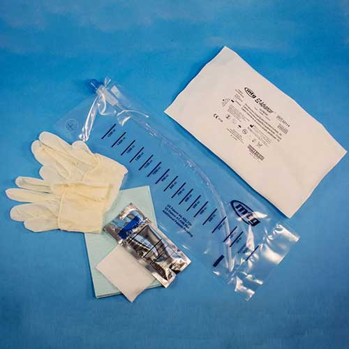 HR Pharmaceuticals 32112 - Intermittent Catheter Kit MTG EZ-Advancer® Firm 12 Fr. Without Balloon PVC