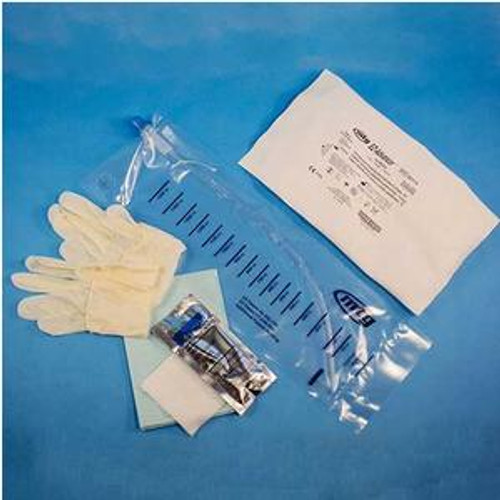 HR Pharmaceuticals 32214 - Intermittent Catheter Kit MTG EZ-Advancer® Soft Straight Tip 14 Fr. Without Balloon Vinyl