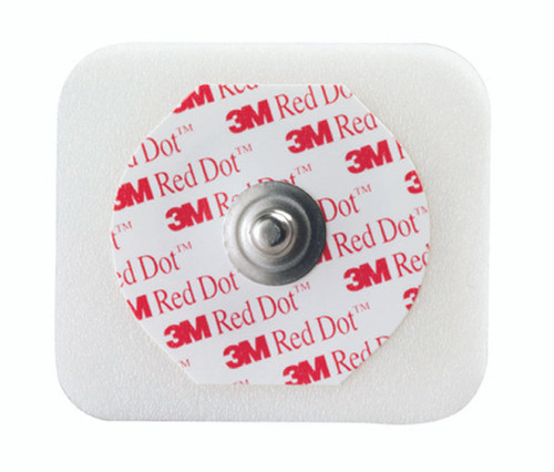 3M 2570 - ECG Snap Electrode 3M™ Red DoT™ Monitoring Radiolucent Foam Backing 10 per Pack