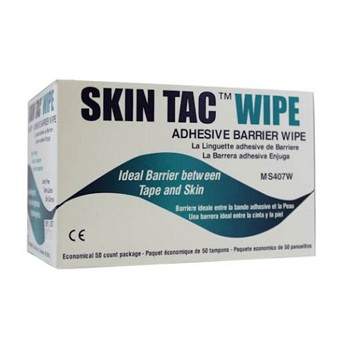 Torbot 407W - Skin Barrier Wipe Skin Tac™ 78 to 82% Strength Isopropyl Alcohol Individual Packet NonSterile