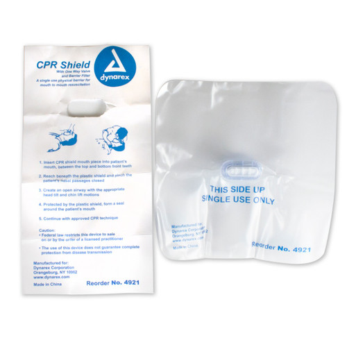 Dynarex 36020 - Dynarex CPR Face Shield