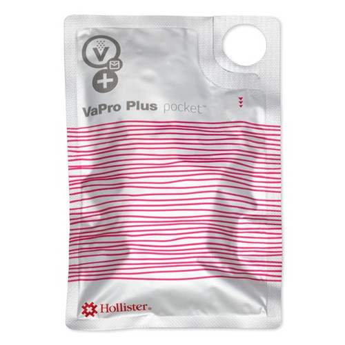 Hollister 71102-30 - VaPro Plus Pocket Intermittent Catheter, 10 Fr, 8", Hydrophilic