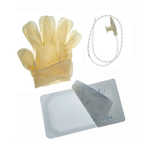 Amsino SCT14 - AMsure Mini Suction Catheter Tray, 14 fr