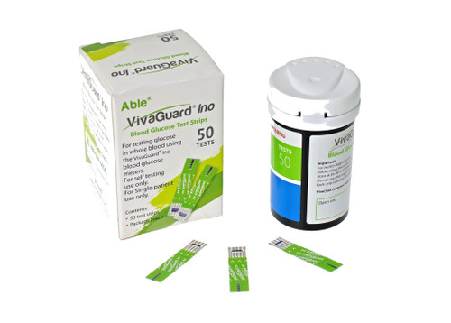 Able Diagnostics VGS01-378 - VivaGuard Ino Blood GlucoseTest Strips