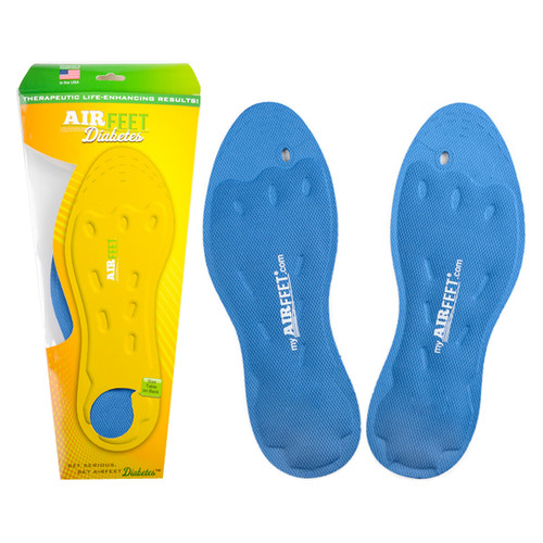 Airfeet AF00CD2X - AirFeet DIABETES CLASSIC Insoles, Size 2X, Pair