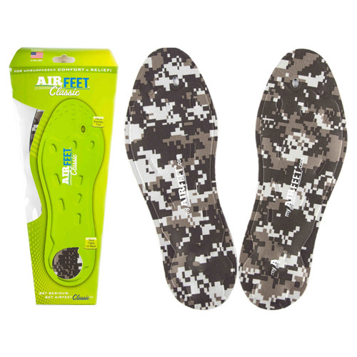 Airfeet AF00C1XC - AirFeet CLASSIC Camo Insoles, Size 1X, Pair