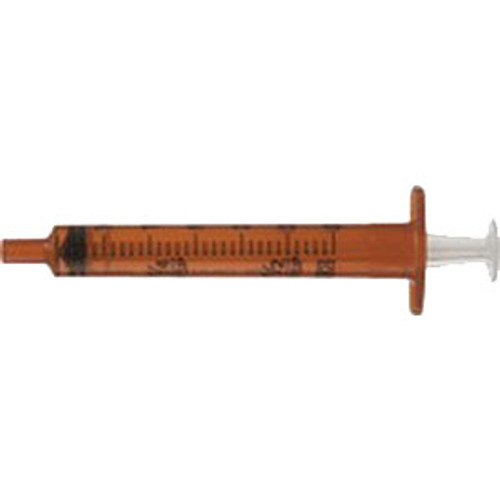 BD 305208 - Oral Syringe With Tip Cap, 5ml Amber 500 P