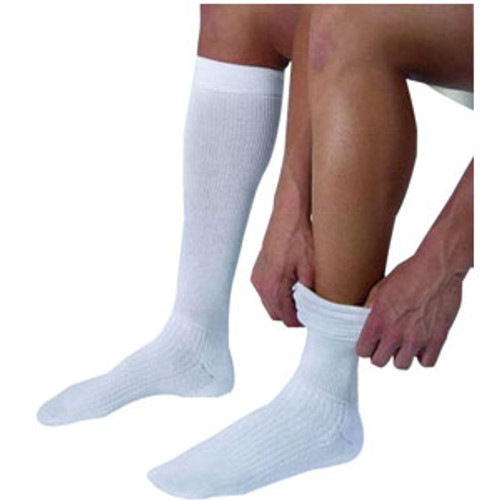 BSN 110528 - Activewear Knee High, 20-30 mmHg, X-Large, Full Calf, Closed, White