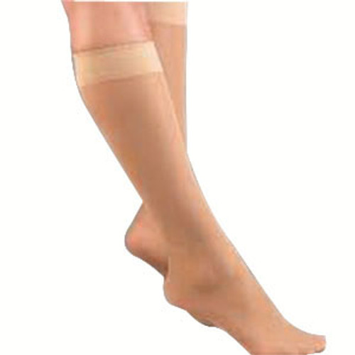 BSN 119012 - UltraSheer Knee-High Firm Compression Stockings X-Large Full Calf, Natural