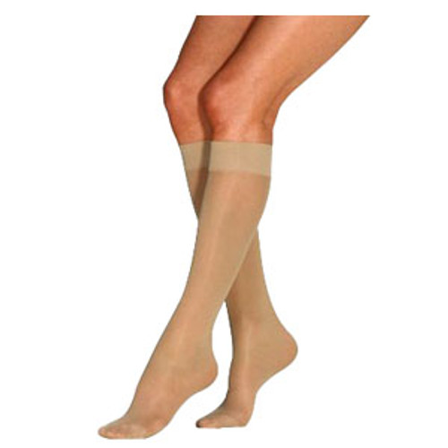 BSN 119622 - Jobst Ultrasheer Knee High 20-30 mm, Closed Toe, Petite, Large, Suntan