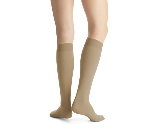 BSN 7769234 - JOBST Opaque Compression Knee-High with SoftFit Band, 20-30, Closed Toe, X-Large, Natural