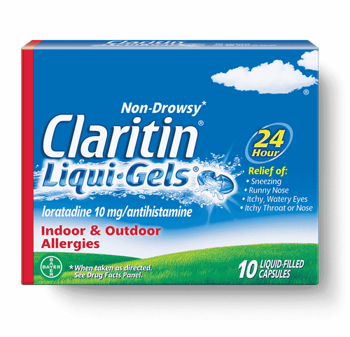 Bayer 0-41100-57685-9 - Claritin Allergy LiquiGels 10MG 60ct