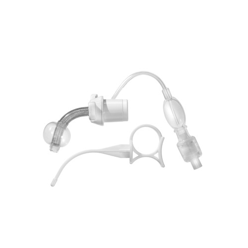 Bryan Medical 361-2.5 - TRACOE Silcosoft Trach Tube 2.5 X 30mm, proximally longer, Uncuffed, Silicone