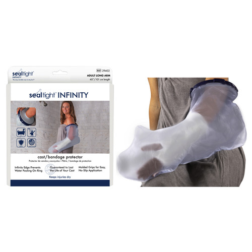 Brownmed 29402 - Seal-Tight Infinity Cast Protector Adult Long Arm