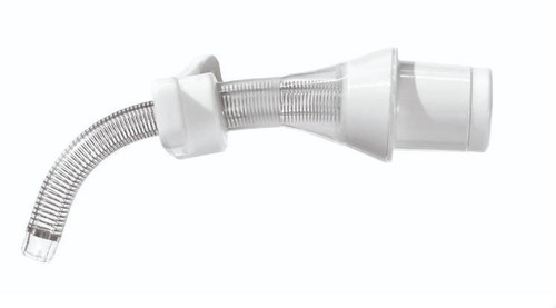 Bryan Medical 361-3.5 - TRACOE Silcosoft Trach Tube 3.5 X 34mm, proximally longer, Uncuffed, Silicone