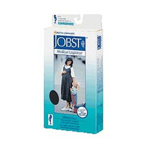 BSN 119735 - Jobst Ultrasheer Knee High, 20-30, Open Toe, X-Large, Full  Calf, Classic Black