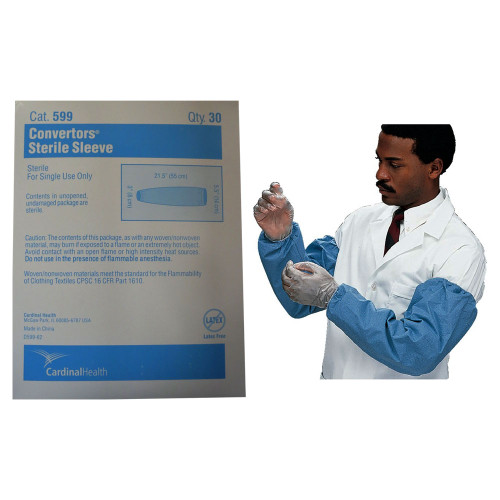 Cardinal Health 599 - Sleeve Protector Cardinal Health™ One Size Fits Most Sterile Disposable