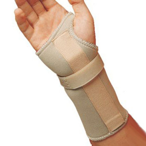 Cardinal Health 5540 BEI SML - Leader Carpal Tunnel Wrist Support, Beige, Small/Left