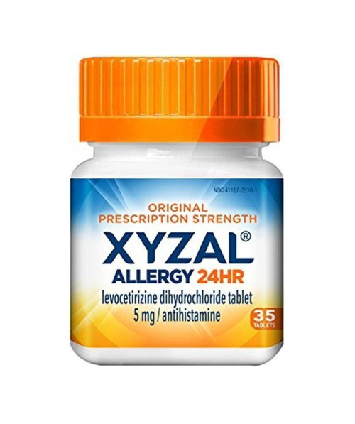 Chattem 41167351212 - Xyzal 24 Hour Allergy Medicine, 35 ct - REPLACES CHA041167351017
